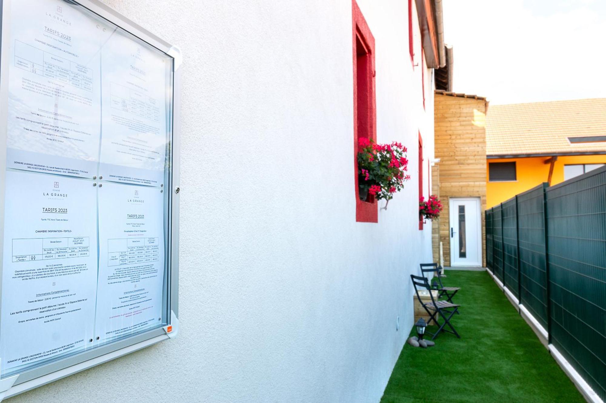 Domaine La Grange Ungersheim - Chambres D'Hotes L'Inspiration Екстер'єр фото